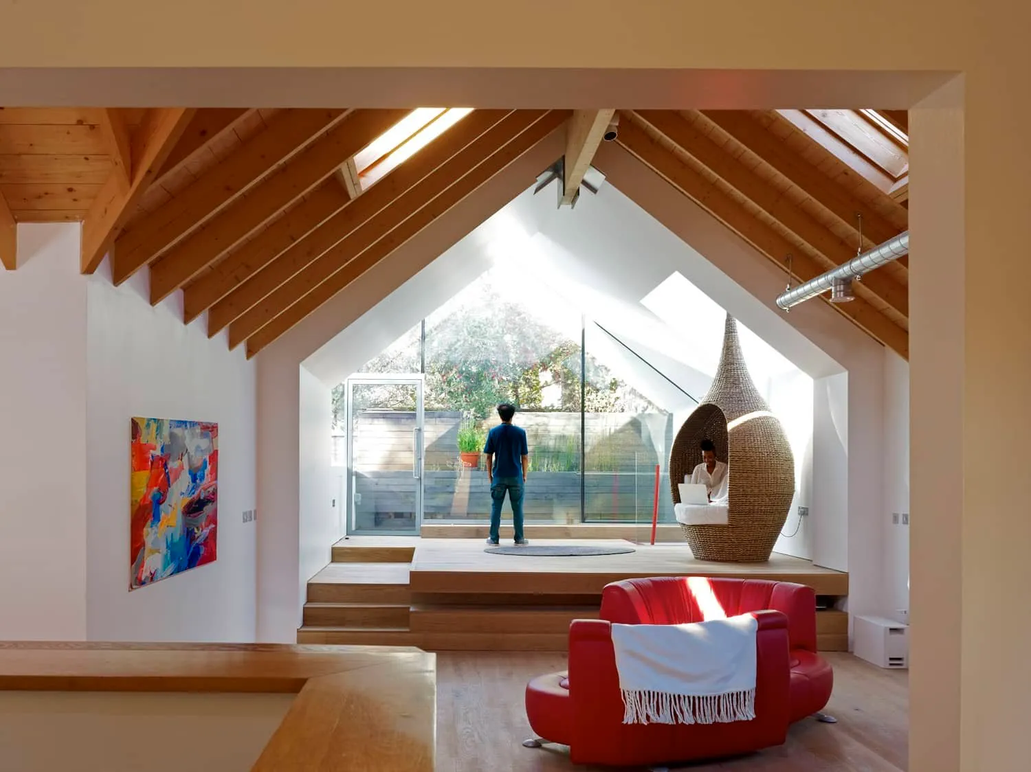 AD House, York — Living room