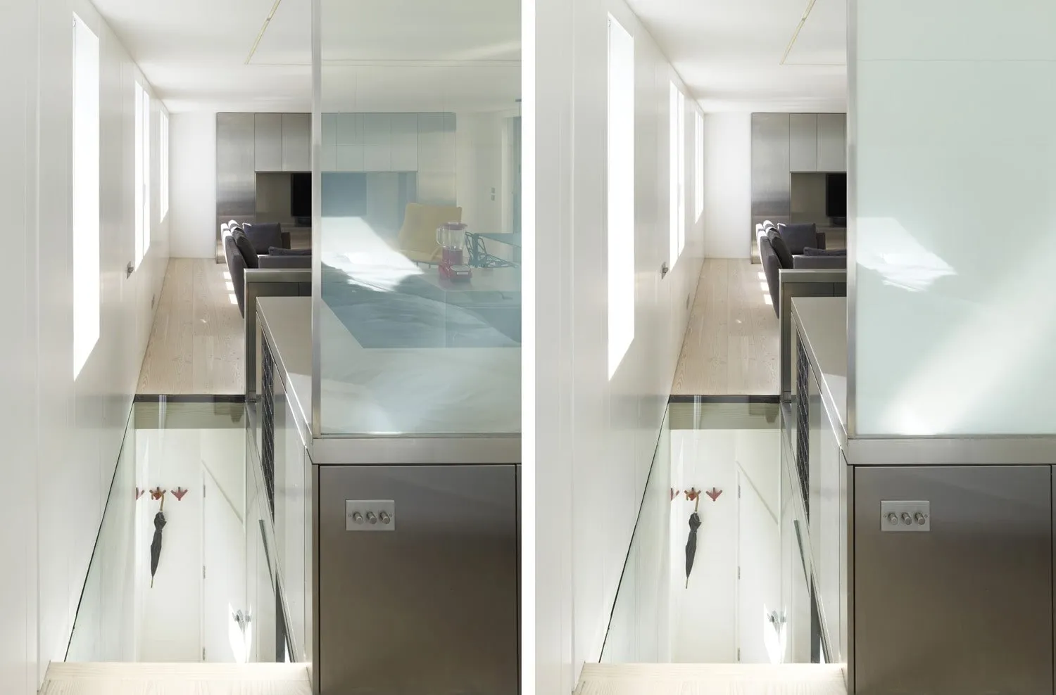 Island Home, Shoreditch, N1 — Look down to entrance