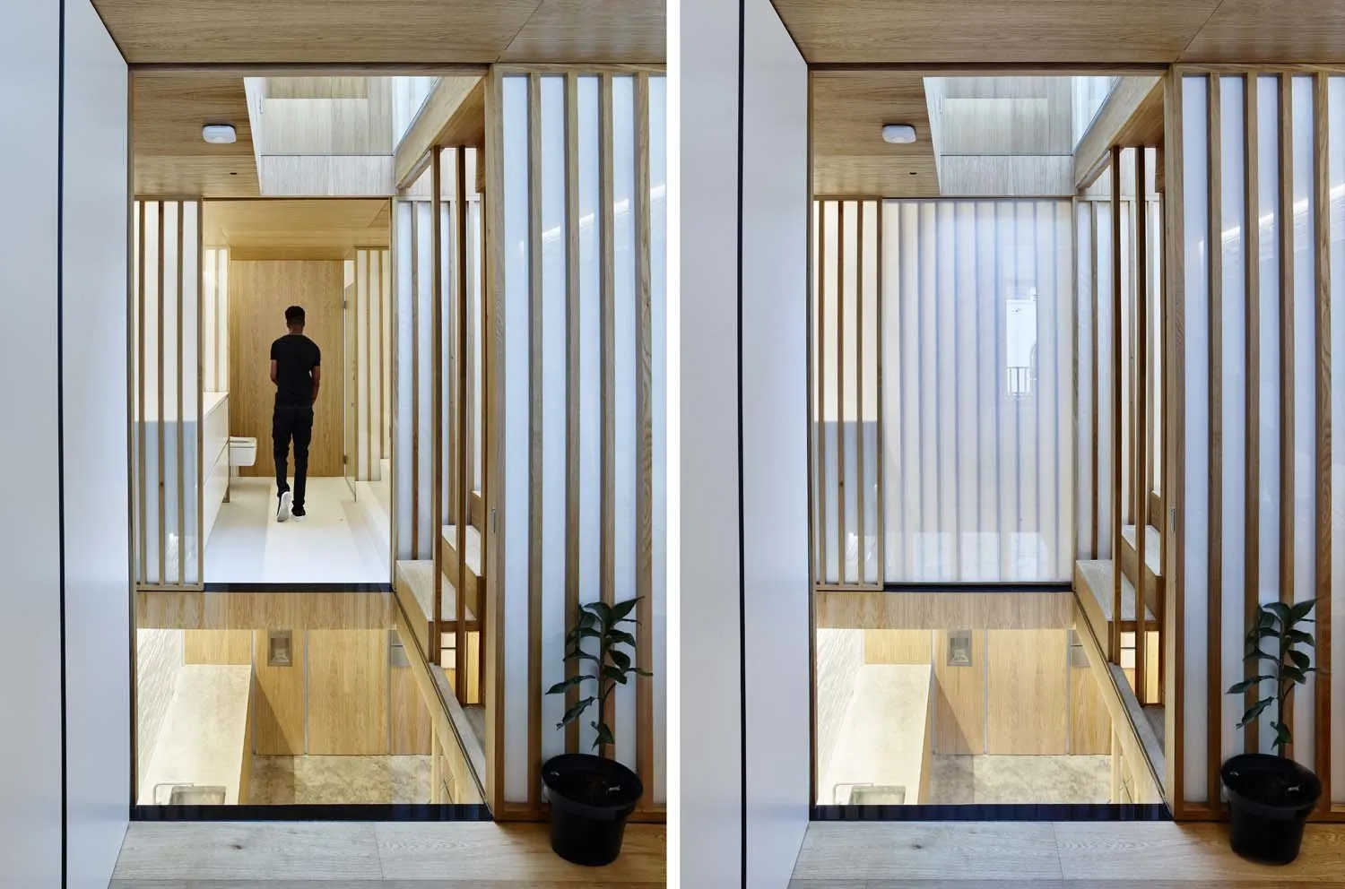 Modern Mews, Paddington, W2 — Sliding door