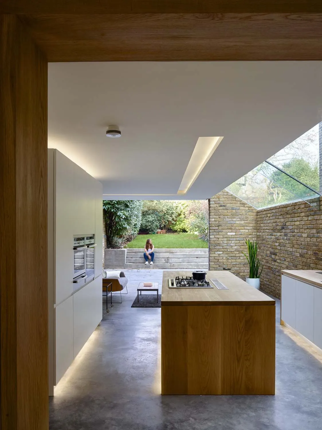 Modern Side Extension, Queens Park — kitchen